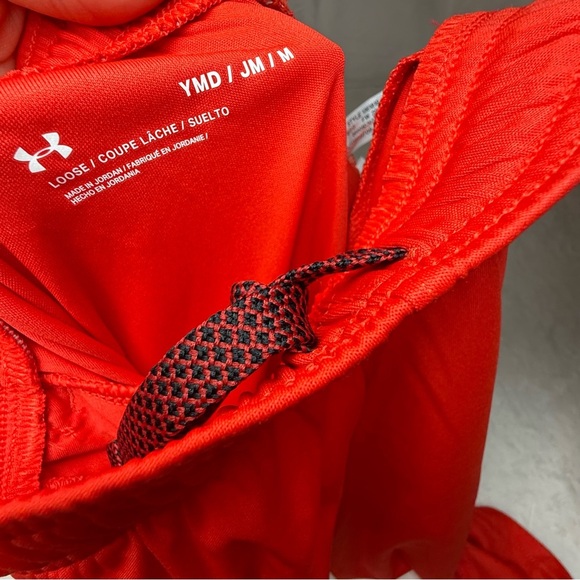 NWT Under Armour Vibrant Red Athletic Shorts - Picture 6 of 7
